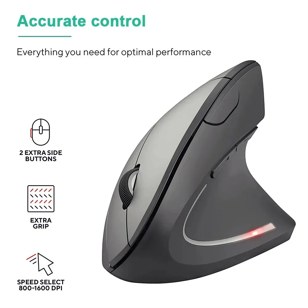 Verticale Muis Ergonomische 2. - Ergonomic Mouse Vertical recensie en prijs