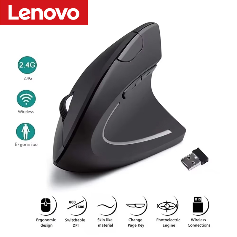 Lenovo draadloze verticale mui - Ergonomic Mouse Vertical recensie en prijs