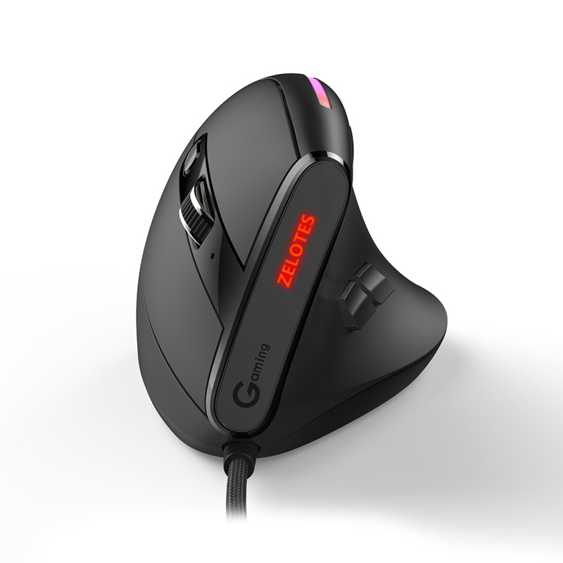 JOMAA Bedrade Gaming Muis RGB  - Ergonomic Mouse Vertical recensie en prijs