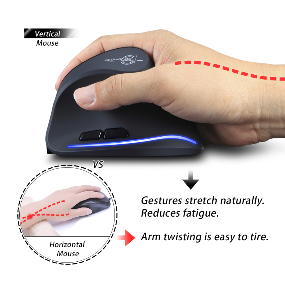ZELOTES F-35 Oplaadbare draadl - Ergonomic Mouse Vertical recensie en prijs