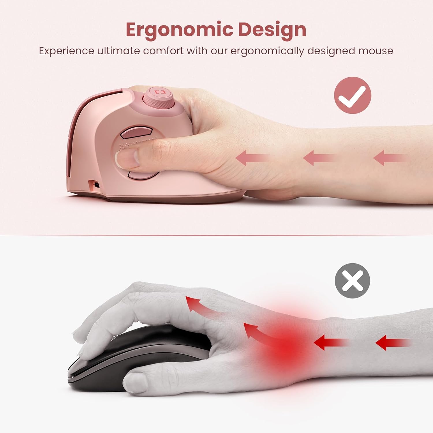 Seenda Ergonomische Bluetooth  - Ergonomic Mouse Vertical recensie en prijs
